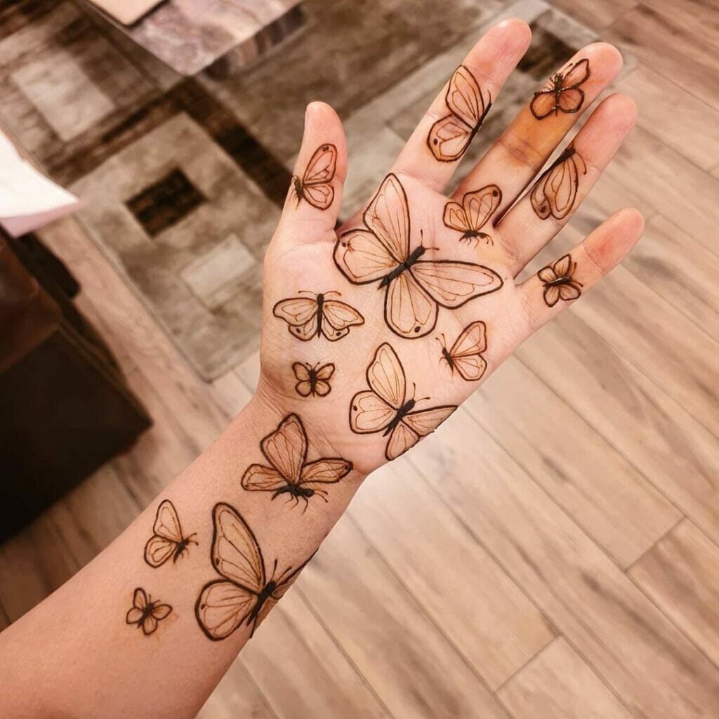 Palm Henna Tattoos