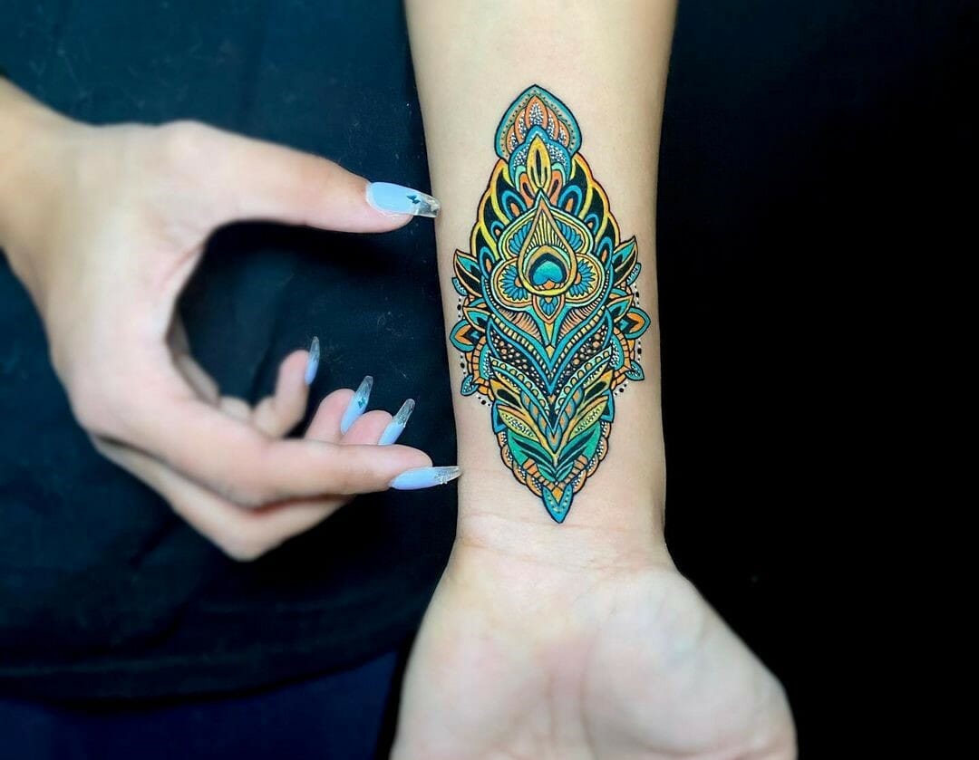 101 Best Peacock Feather Tattoo Ideas You Have To See To Believe! - Outsons