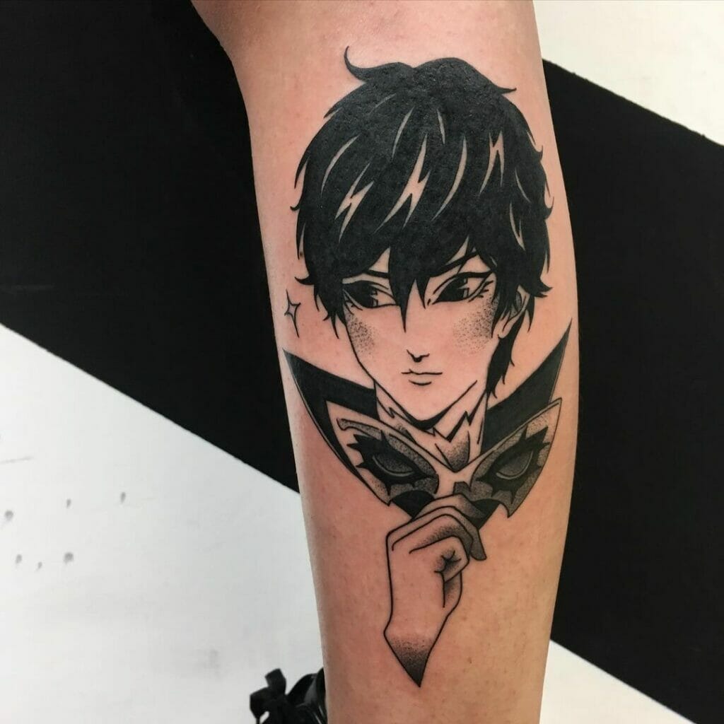Persona 5 Akira Tattoo