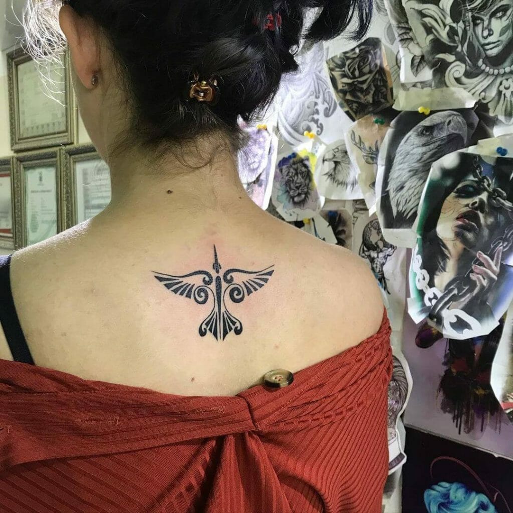Phoenix Symbol Tattoo Designs