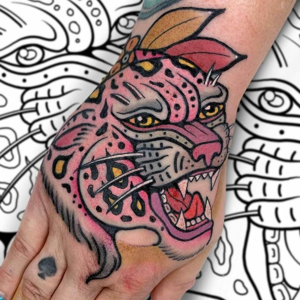 Pink Panther Tattoo Designs