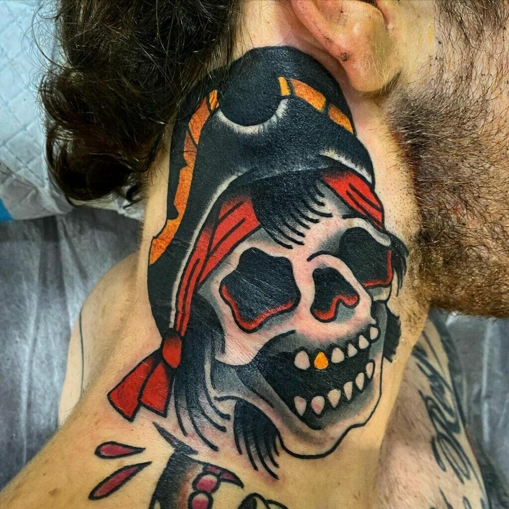  Pirate Skull Tattoo