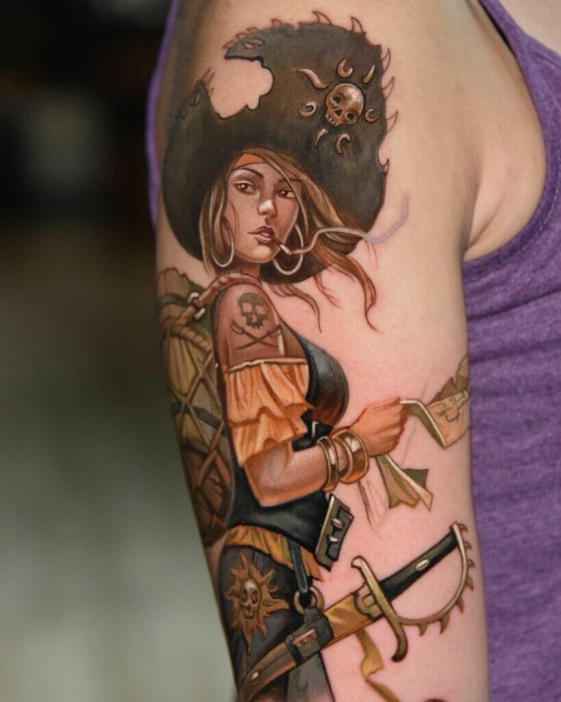 101 Best Pirate Tattoo Ideas You Have To See To Believe! - Outsons