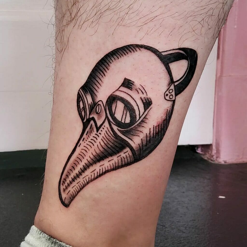 Plague Doctor Mask Tattoo