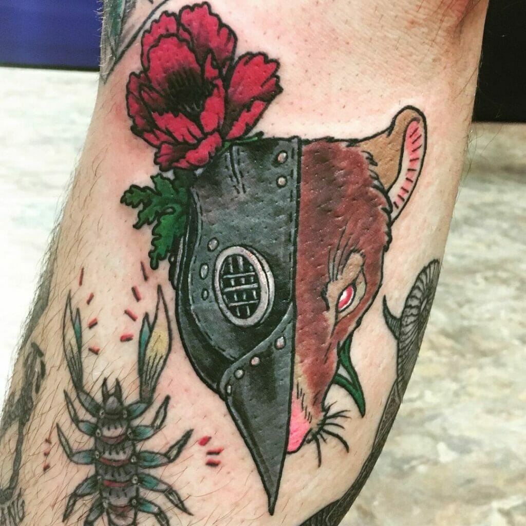 Plague Rat Doctor Tattoo