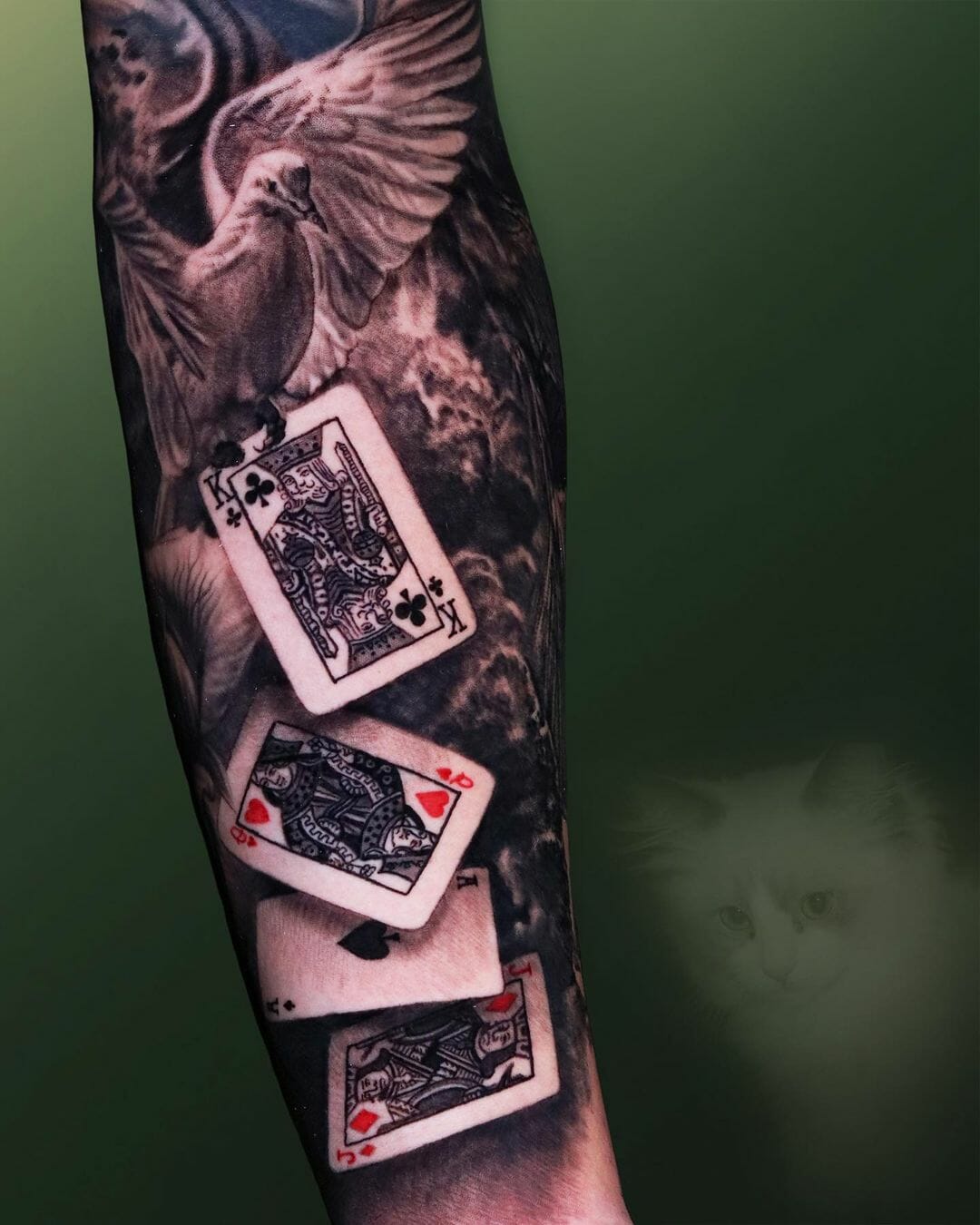 Playing Card Tattoos for a Bold and Punchy Look