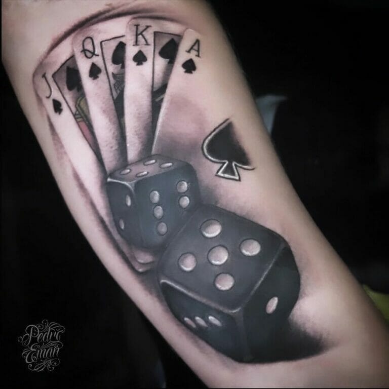 101 Best Playing Cards Tattoo Ideas You Have To See To Believe! - Outsons