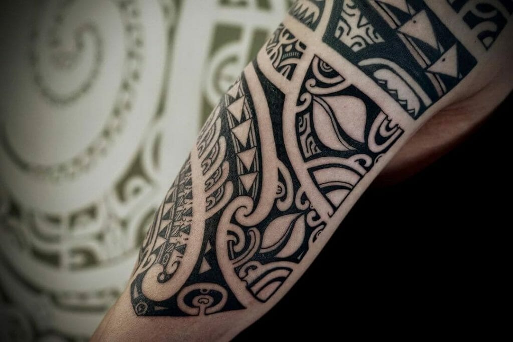Polynesian Pattern Tattoo