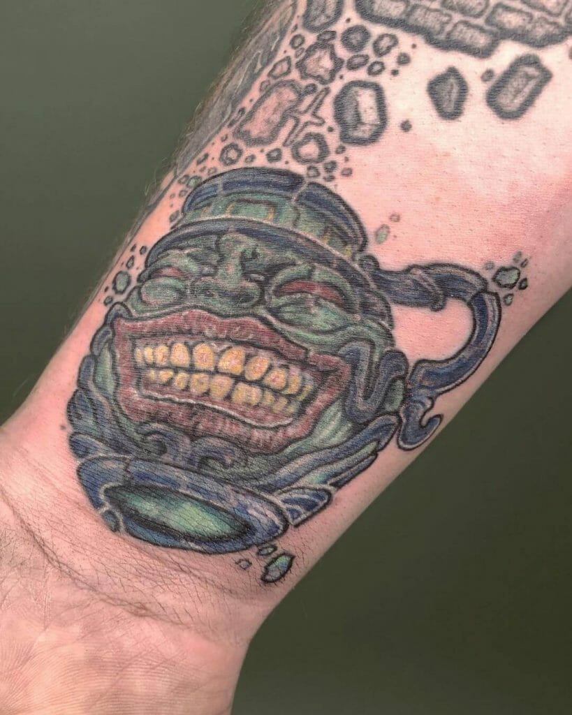Pot Of Greed Tattoo