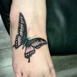 Purple Butterfly Tattoos