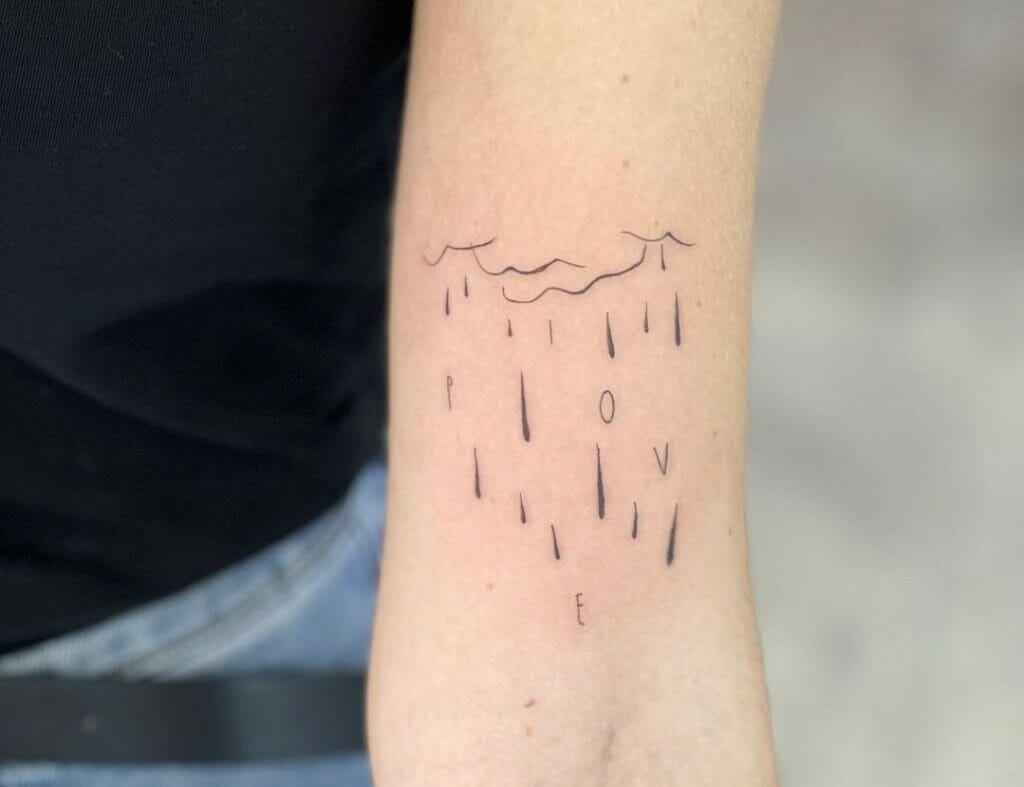 Rain Tattoos