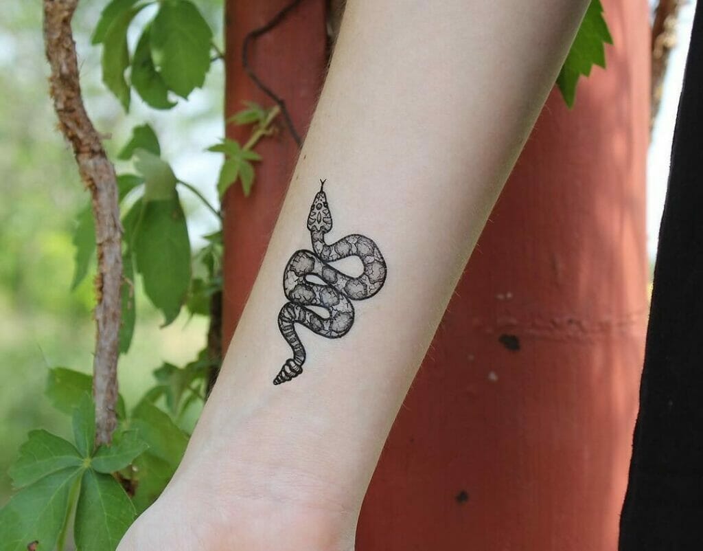 3. 30+ Rattlesnake Tattoo Designs and Ideas - wide 6