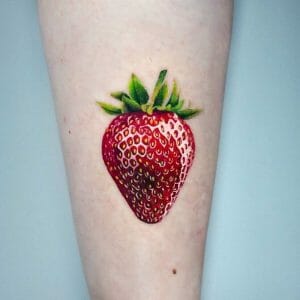 101 Best Strawberry Tattoo Ideas You Have To See To Believe! - Outsons