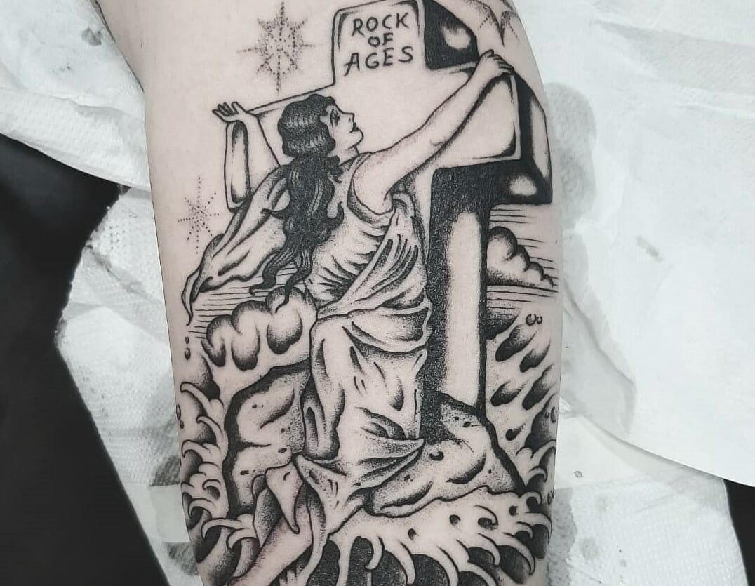 Rock of Ages by Chad Leever TattooNOW