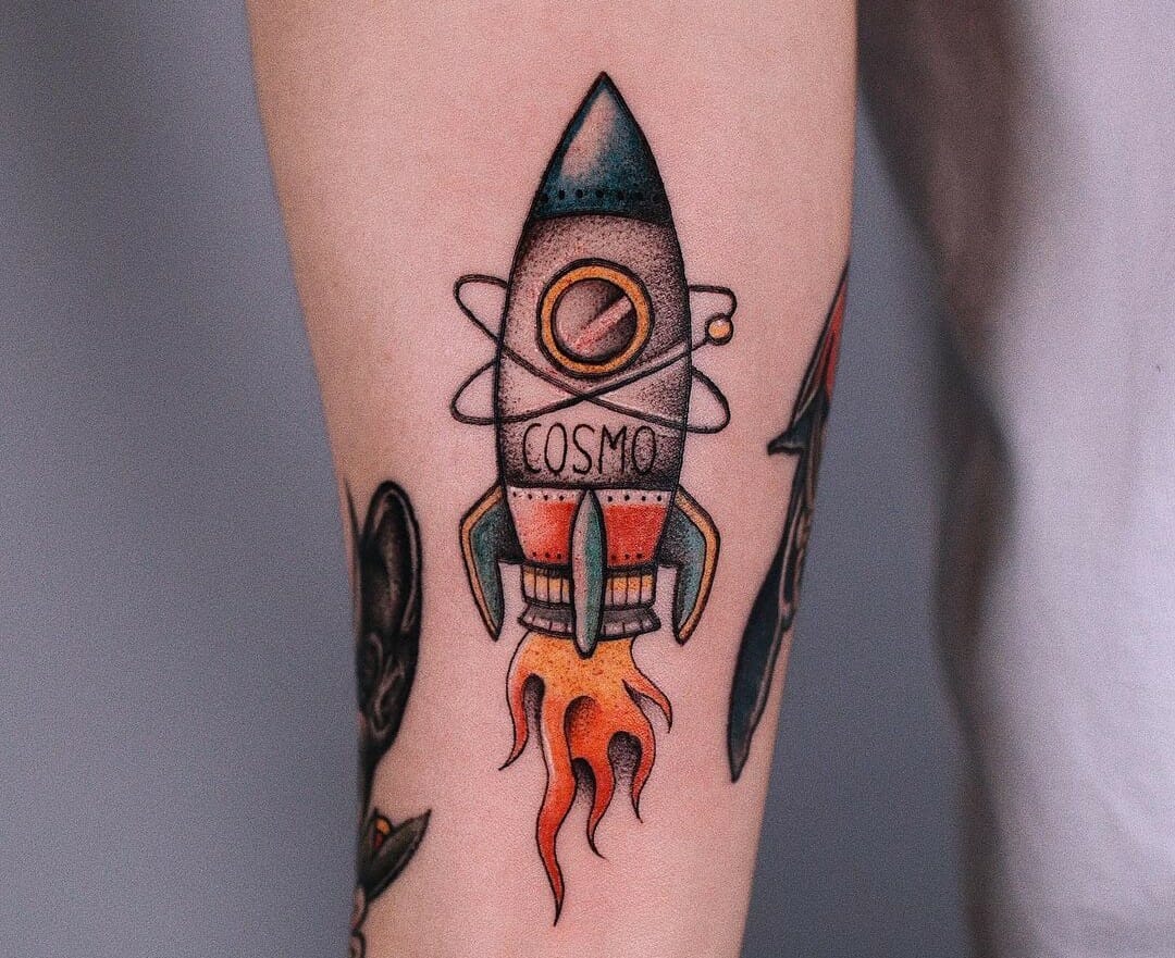 101 Best Rocket Tattoo Ideas You Have To See To Believe! Outsons