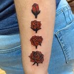Rose Bud Tattoos