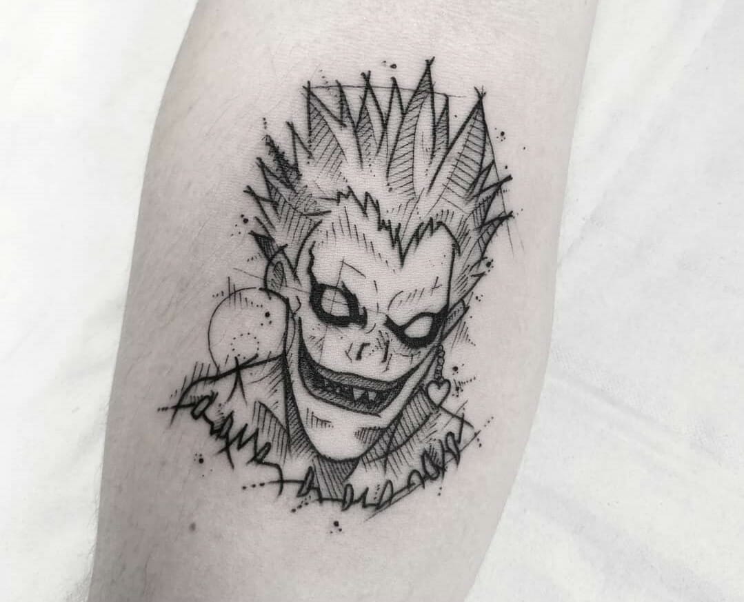75 Deadly Death Note Tattoos  Tattoo Ideas Artists and Models