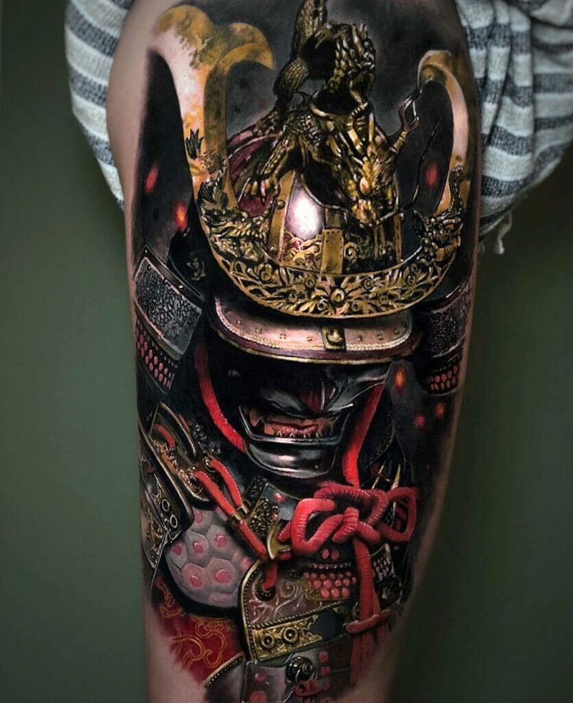 Samurai Tattoos Inspired From Video Games: The Ghost Of Tsushima