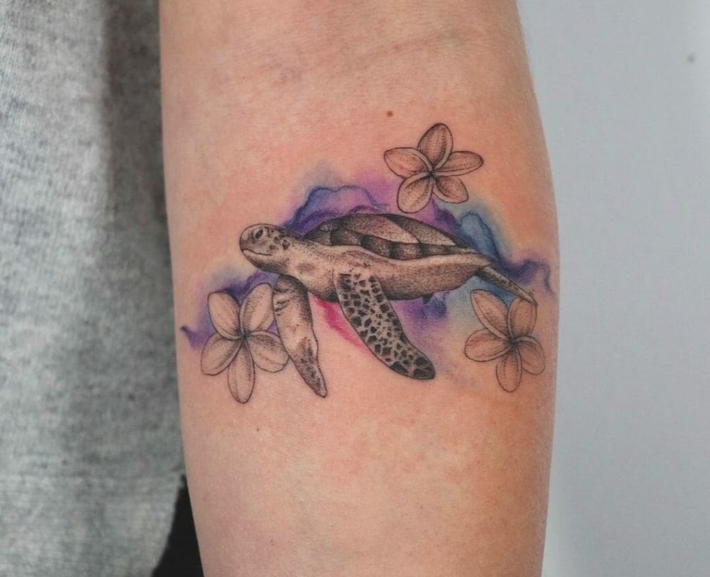 Sea Turtle Tattoo Simple