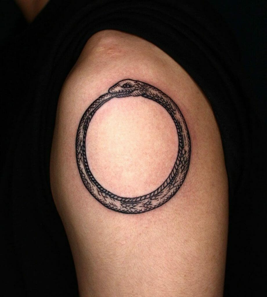 Serpent Symbol Alchemy Tattoo