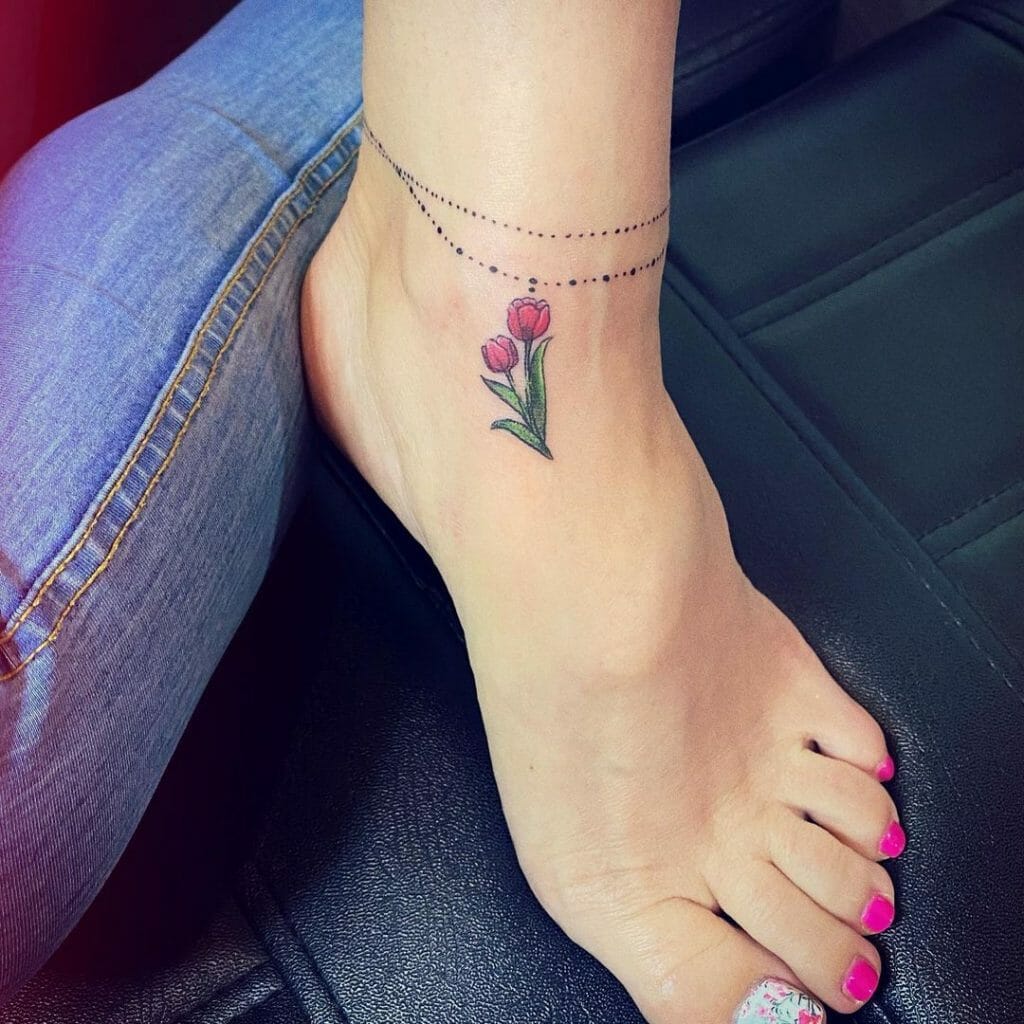 Sexy Anklet Tattoo