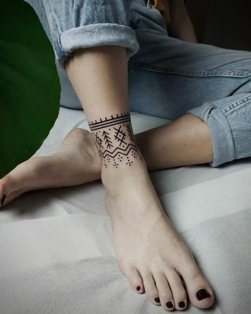 Sexy Anklet Tattoos