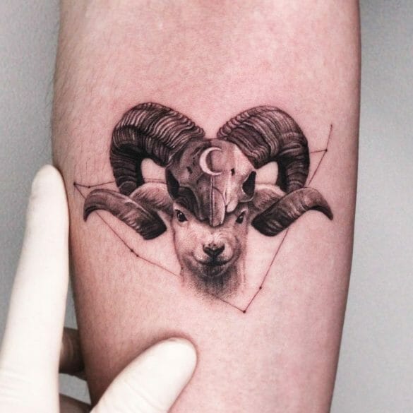 101 Best Sheep Tattoo Ideas You Have To See To Believe! - Outsons
