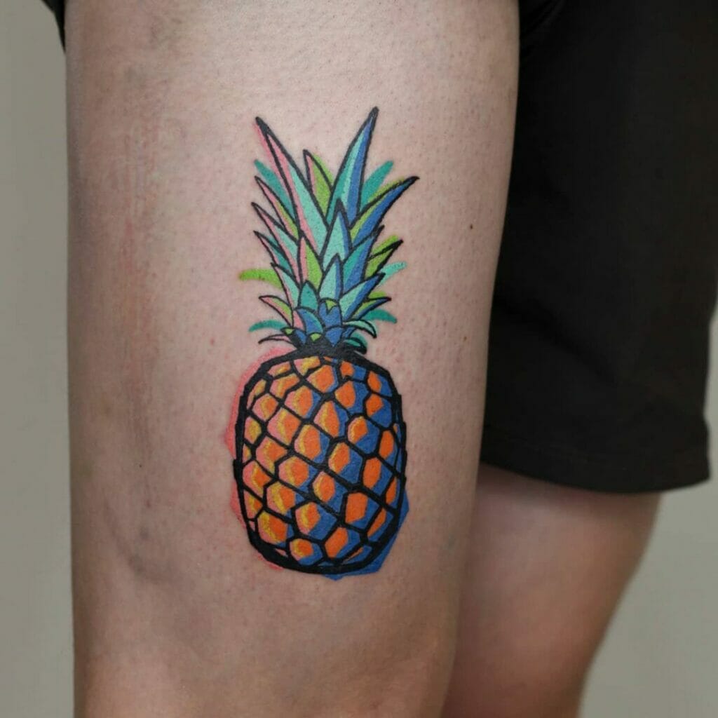 Simple Pineapple Tattoo Ideas Worth Giving A Shot