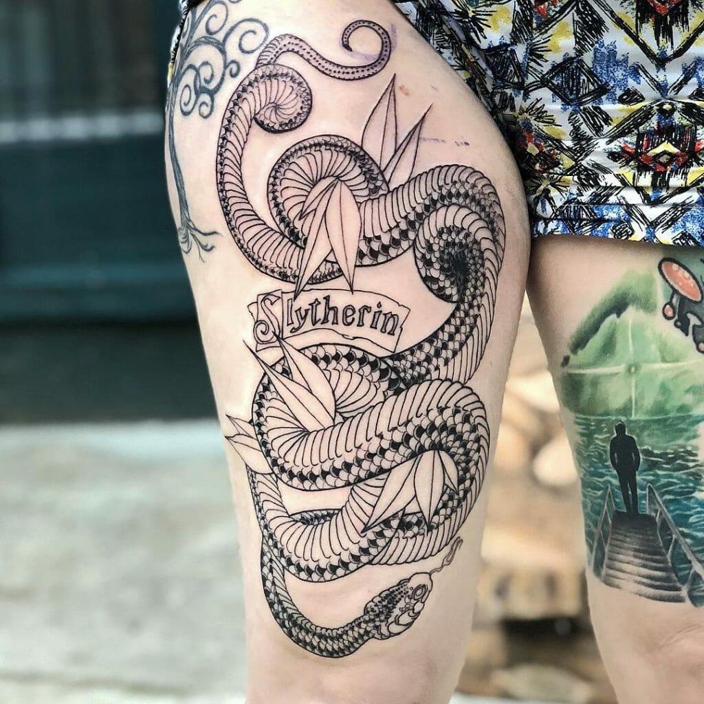 Slytherin Snake Tattoo
