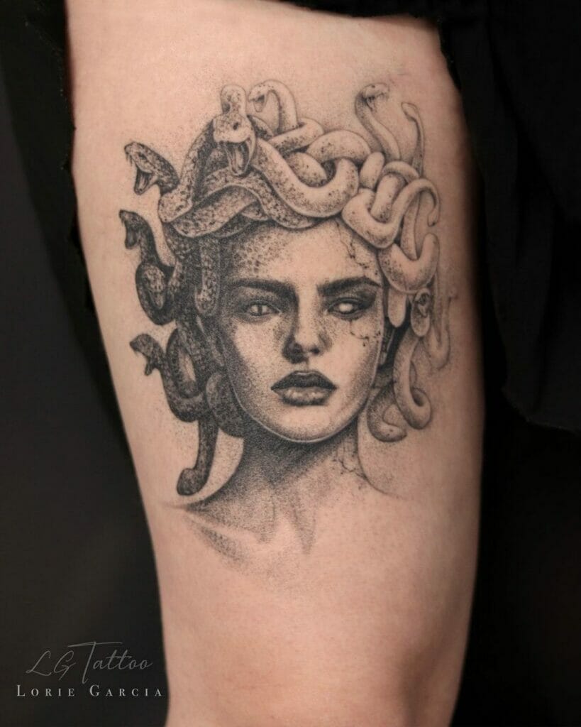 Small Medusa Tattoo Designs