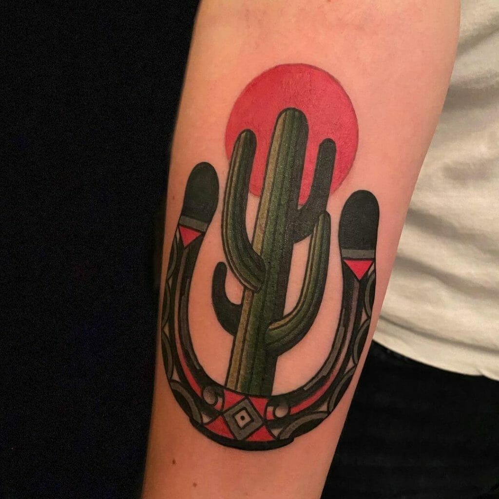 Southwestern Cactus Succulent Tattoo