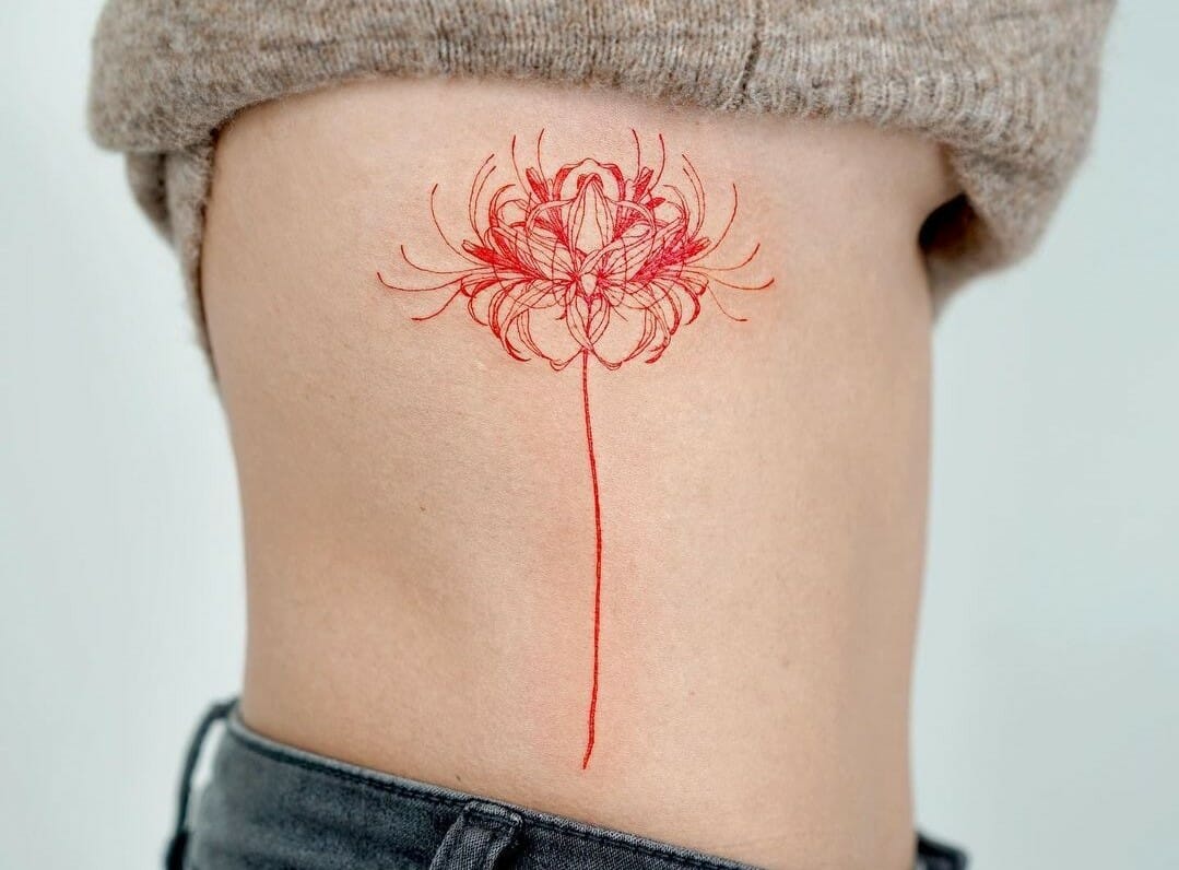 101 Best Spider Lily Tattoo Ideas You Have To See To Believe! - Outsons