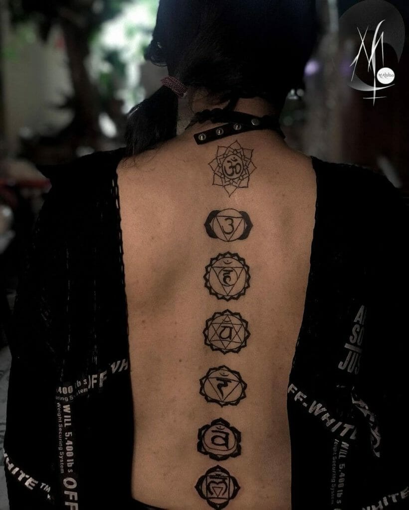 Spiritual Chakra Tattoo