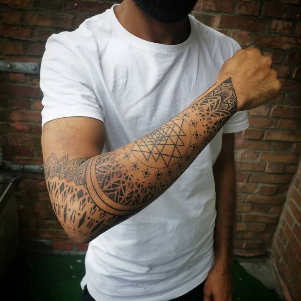 Sri Yantra Tattoo
