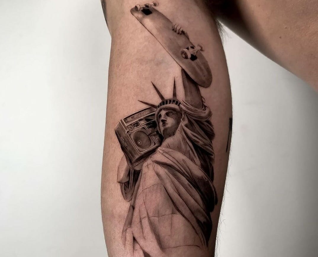 Statue of Liberty  Tattoos  Facts  Inked Magazine