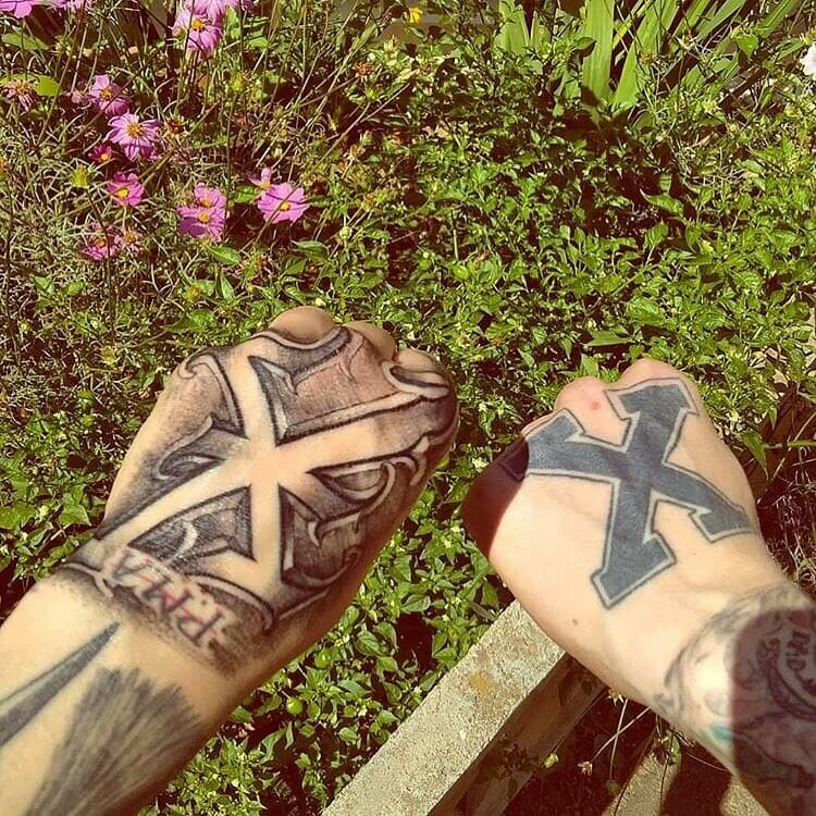 Straight Edge Couple X Tattoo