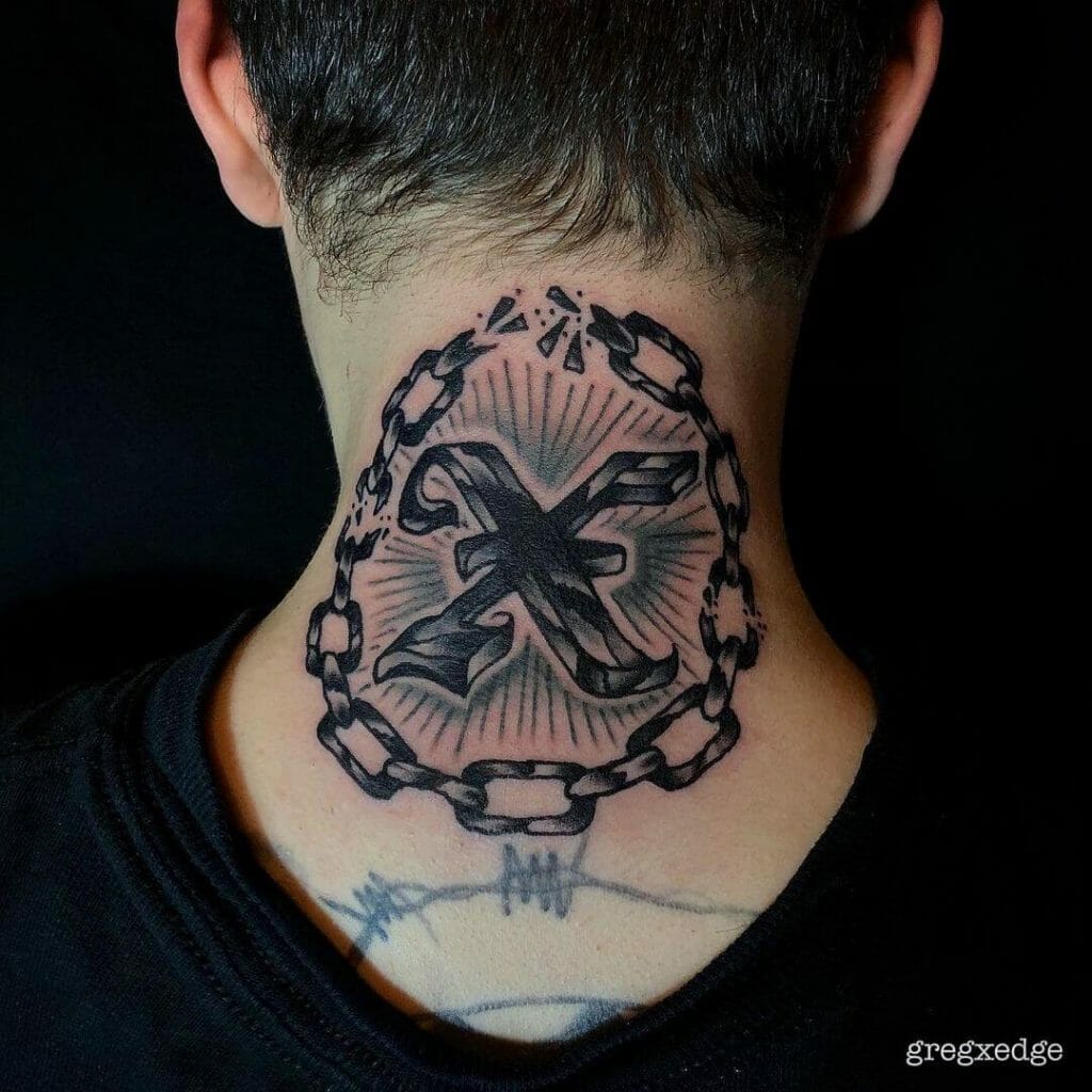 Straight Edge Society X Tattoo Designs