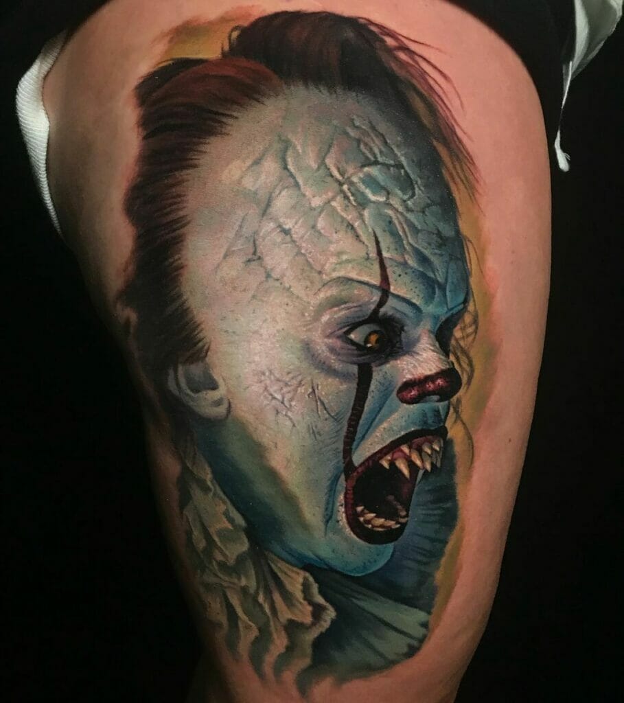Stunning and Terrifying Realistic Horror Tattoo Ideas