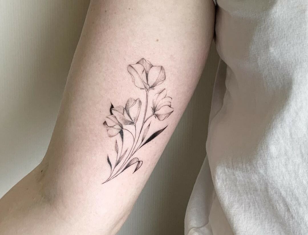 101 Best Sweet Pea Tattoo Ideas You Have To See To Believe! - Outsons
