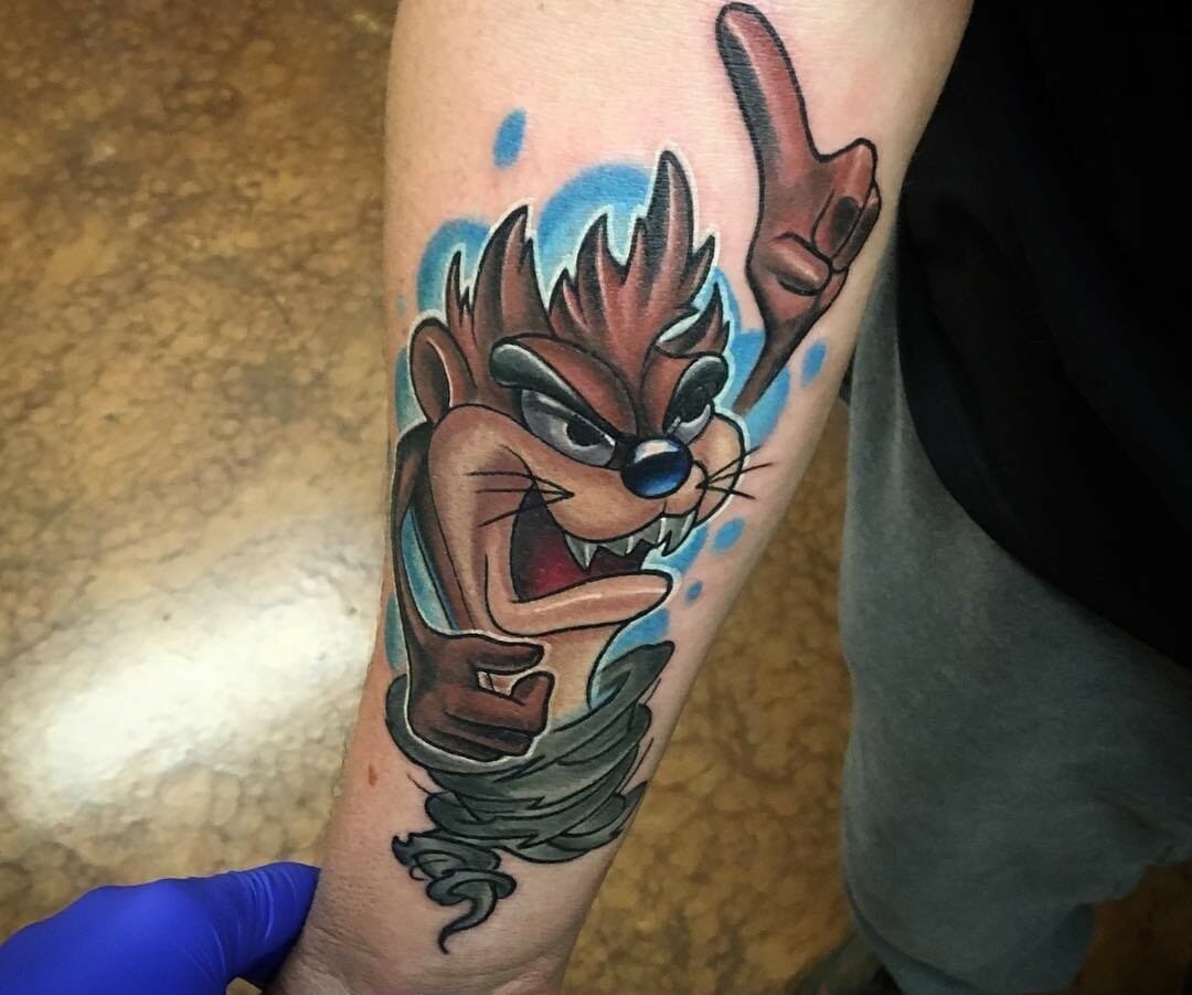 Ugliest Tattoos  Tasmanian Devil  Bad tattoos of horrible fail situations  that are permanent and on your body  funny tattoos  bad tattoos   horrible tattoos  tattoo fail  Cheezburger