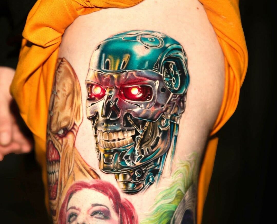 Bio Mechanical Tattoo by Sunny Bhanushali