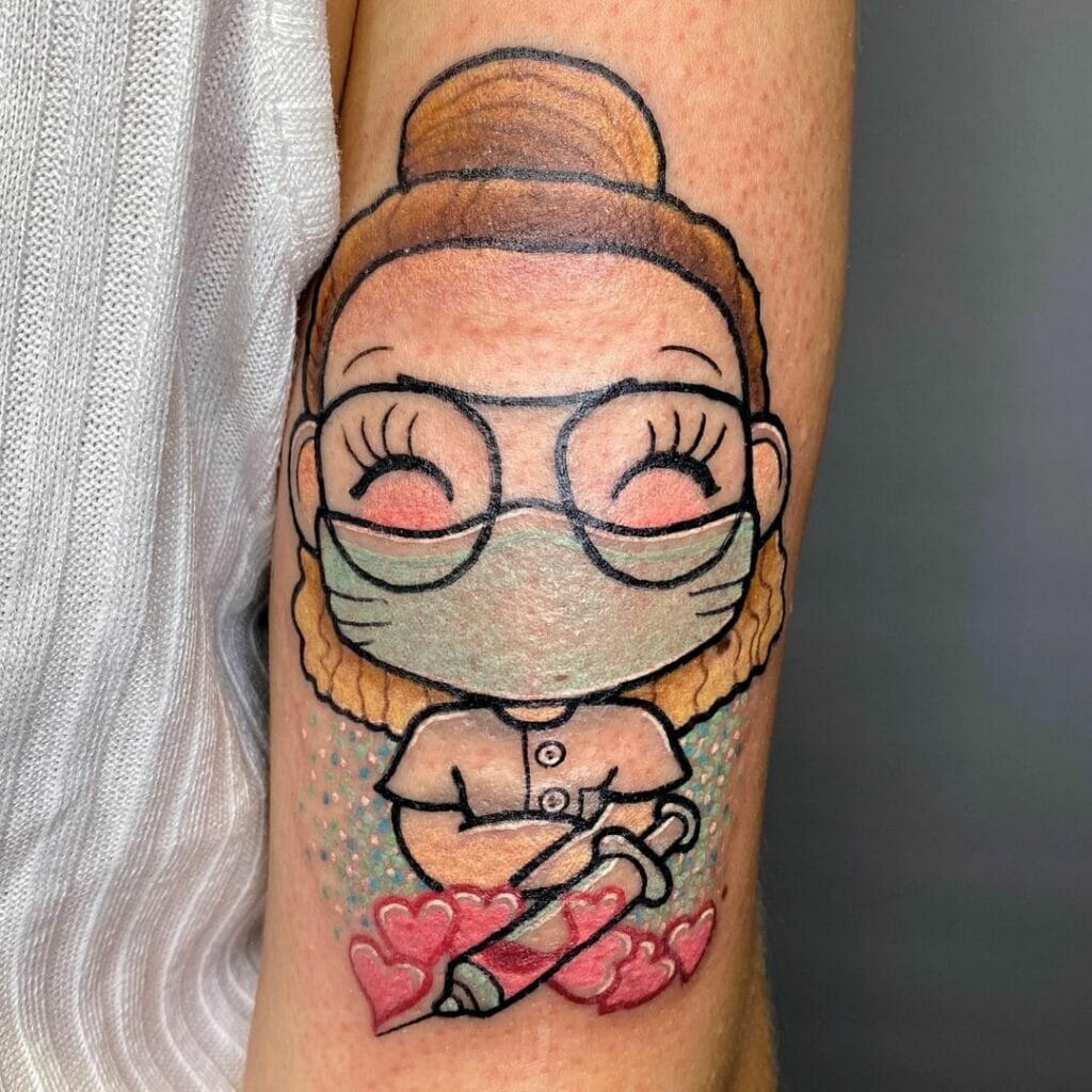 That Cute, Animated Nurse Tattoo