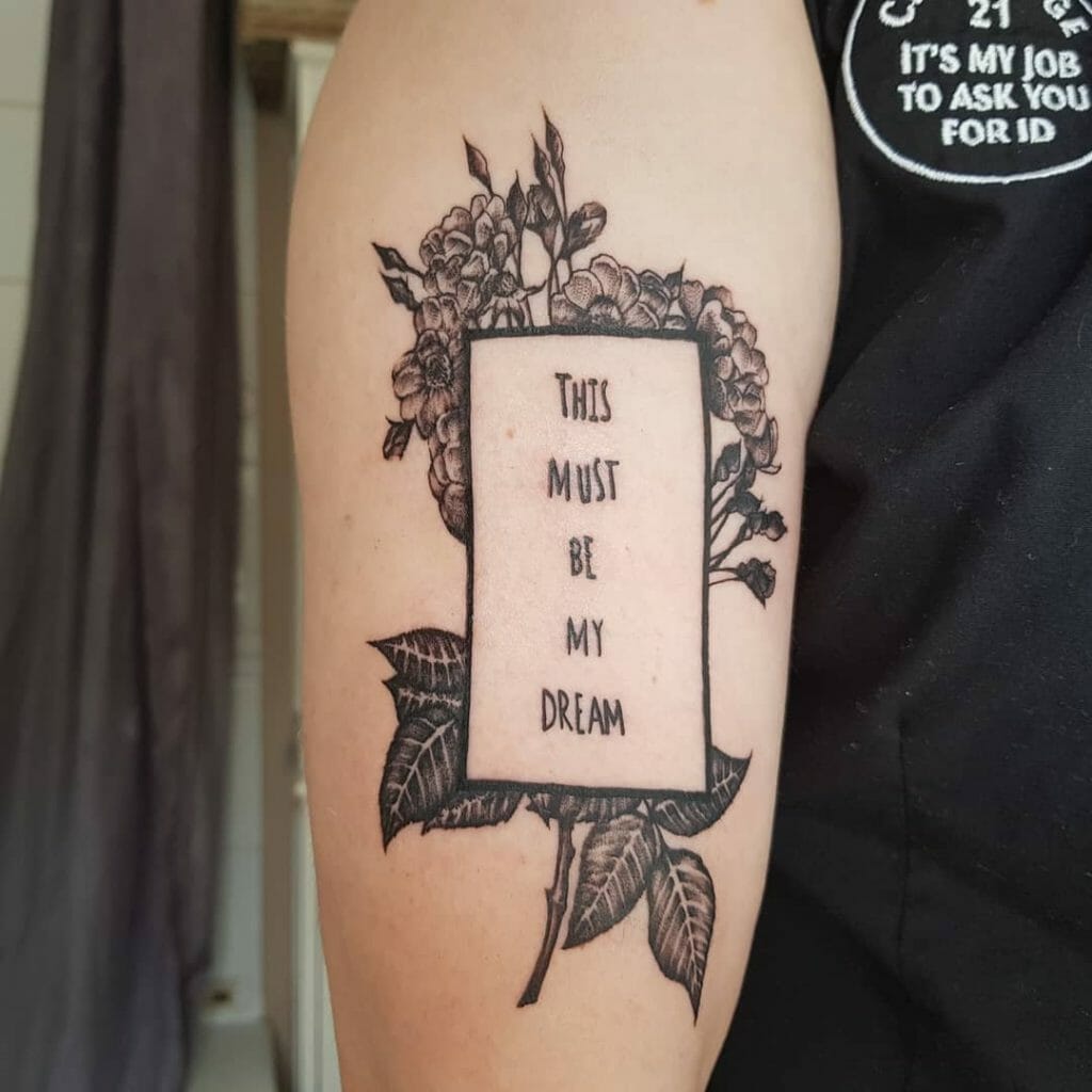 The 1975 X This Must Be My Dream Arm Tattoo