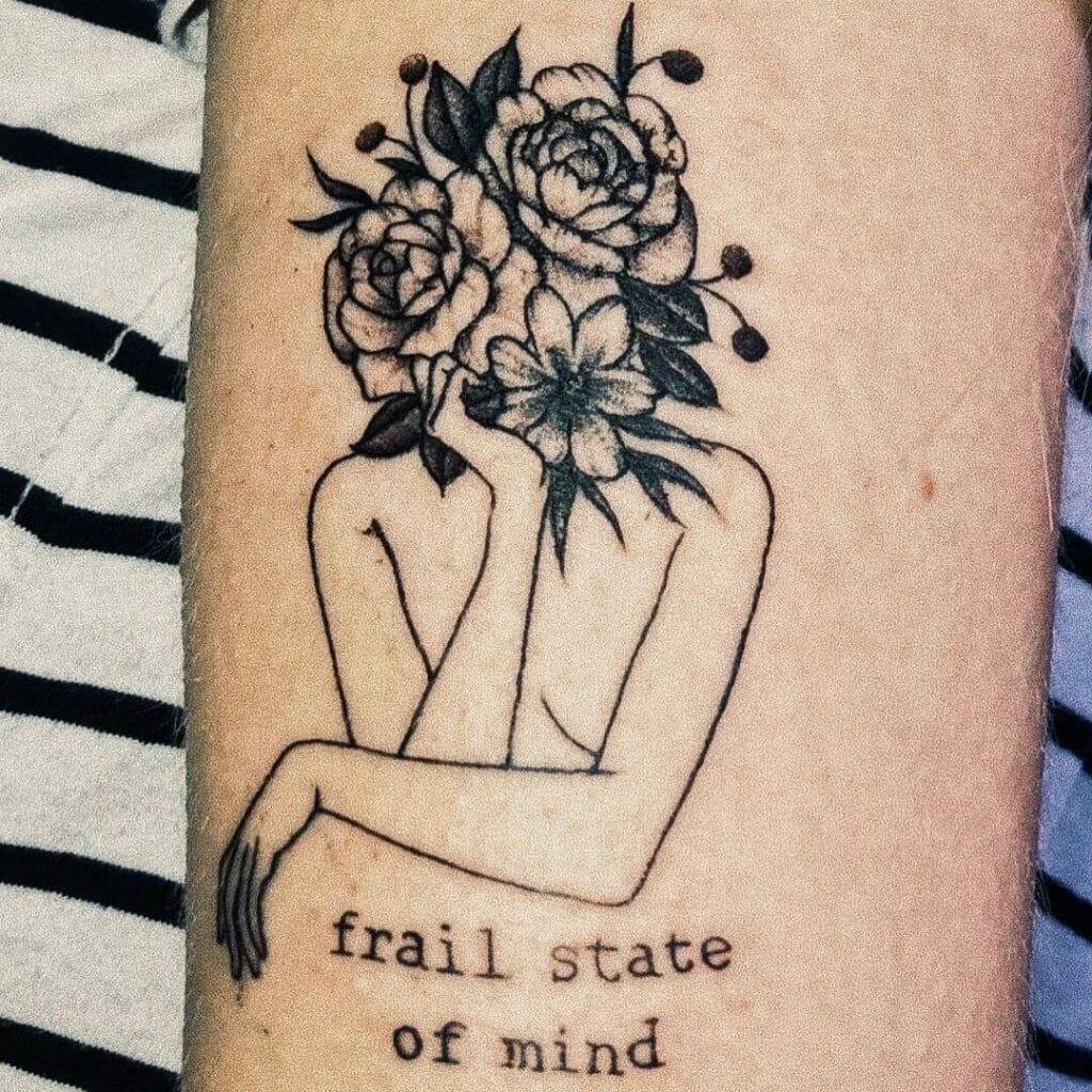 The Abstract Frail State Of Mind Tattoo