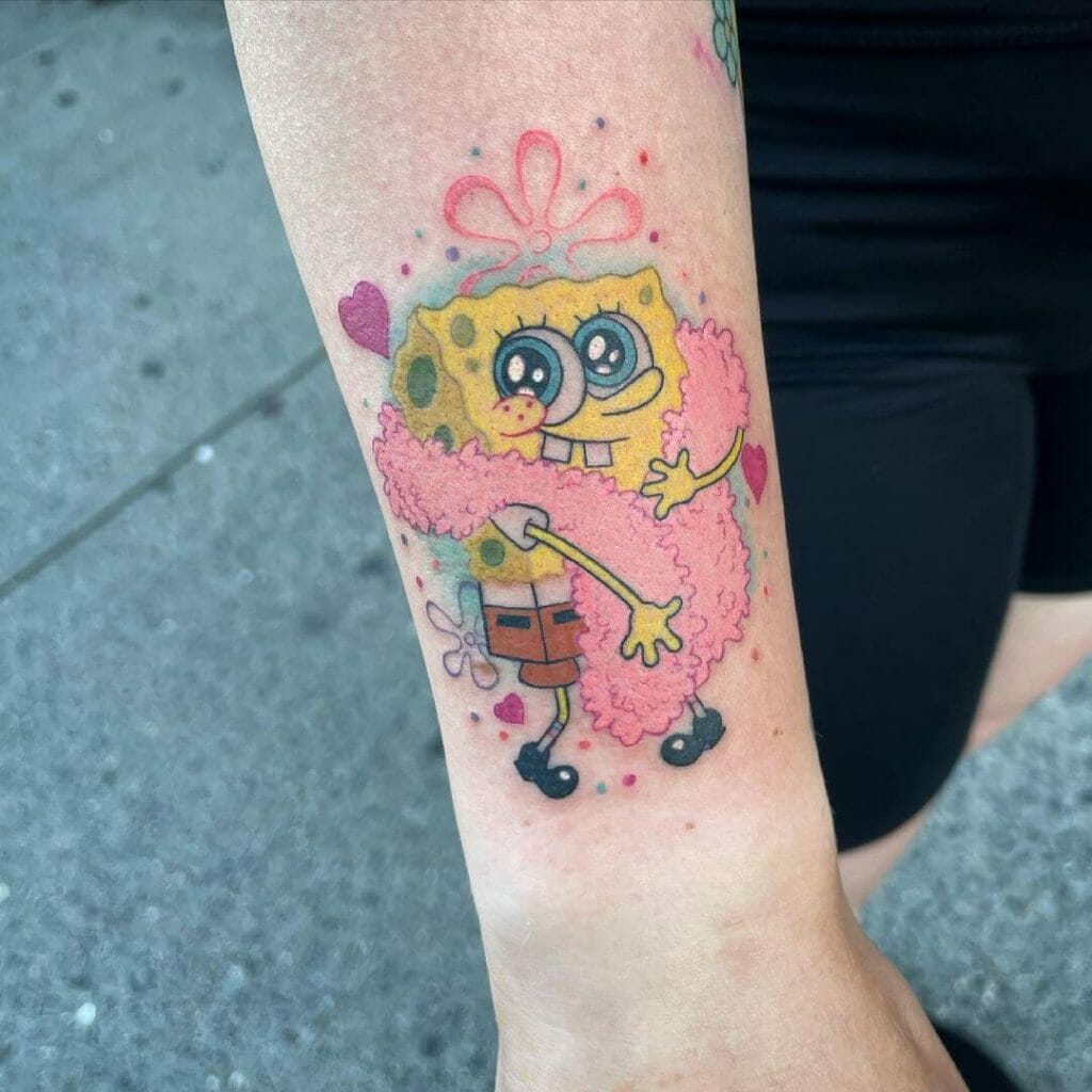 The Best Spongebob Love Yourself Tattoo