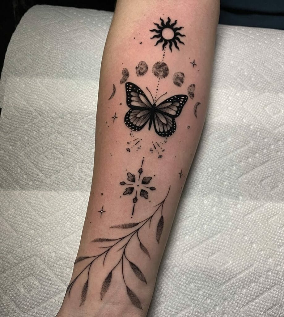 The Butterfly Vine Tattoo