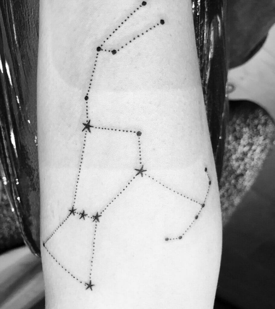 The Classic Orion Constellation Tattoo Idea For The Budding Astronomer