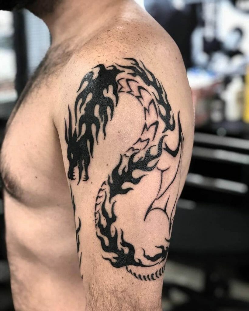 The Classic Tribe's Dragon Tattoo