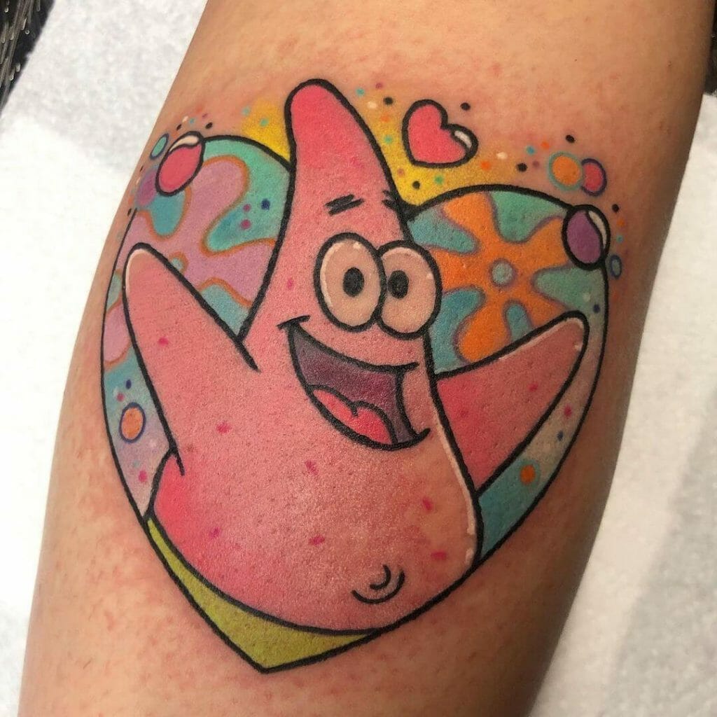 The Cute Baby Patrick Star Tattoos 