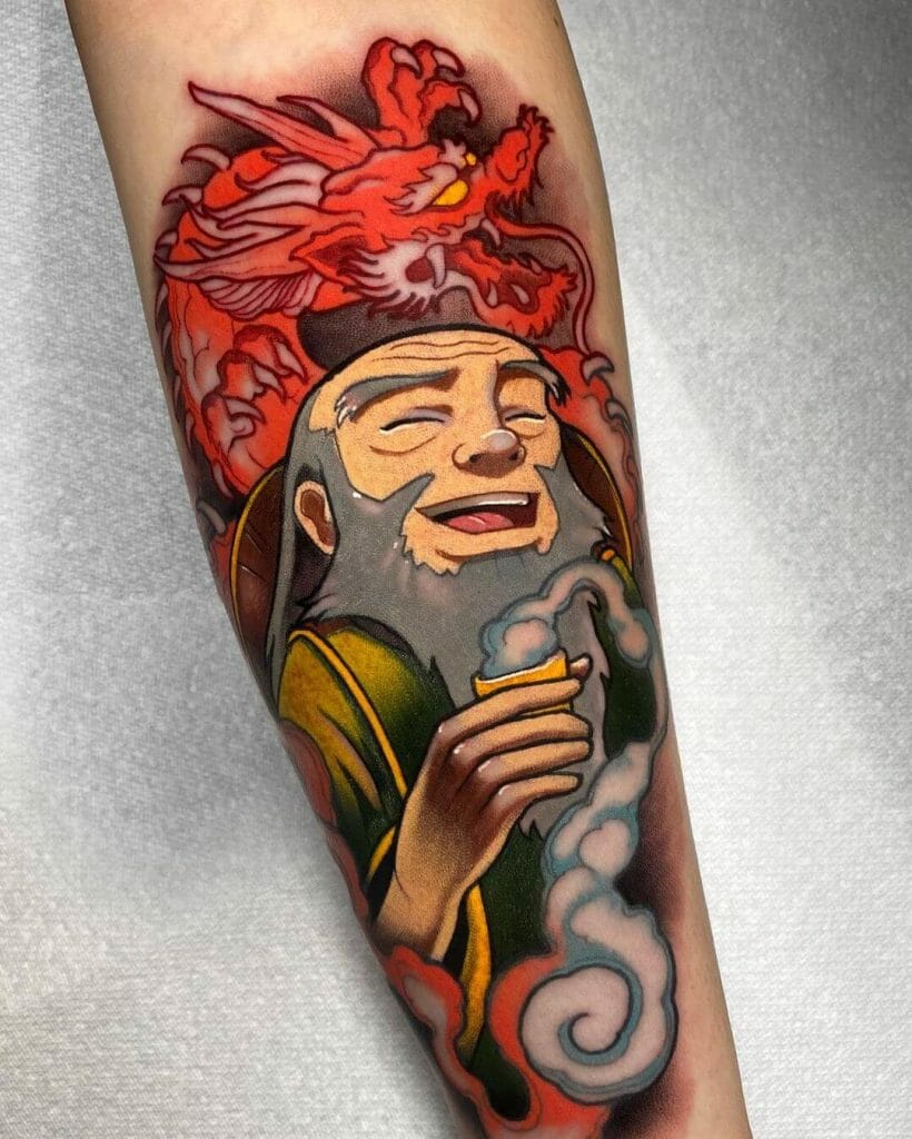 The Dragon Of The West Tattoo